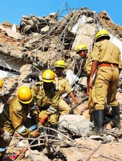 Search & Rescue Operation during Major Building Collapse